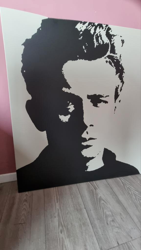 Legendarische JAMES DEAN - INFO ZIE ADVERTENTIE, Antiek en Kunst, Kunst | Schilderijen | Modern, Ophalen of Verzenden