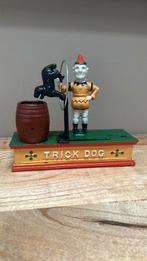 Vintage Mechanische Spaarpot “Trick Dog”, Ophalen of Verzenden, Zo goed als nieuw