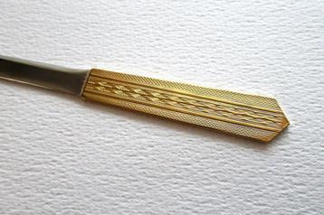 Retro Lerche Solingen briefopener met verguld handvat Germ. beschikbaar voor biedingen