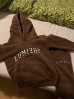 Bruine Lumiere Sportif Hoodie - Maat 104, Ophalen of Verzenden, Zo goed als nieuw, Maat 46 (S) of kleiner, Bruin