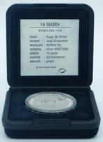 Nederland 10 gulden 1995 proof Hugo de Groot in doosje, Postzegels en Munten, Munten | Nederland, Koningin Beatrix, Zilver, Ophalen of Verzenden