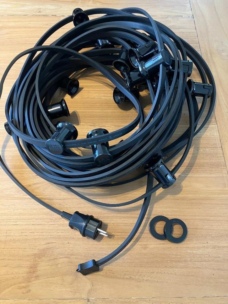 Prikkabel - Op maat gemaakt - 10/20/25/30/40/50 meter lengte, Tuin en Terras, Buitenverlichting, Nieuw, Hanglamp, Overige materialen