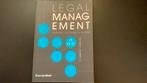 Legal Management, Sociale wetenschap, Diverse auteurs, Ophalen of Verzenden, Zo goed als nieuw