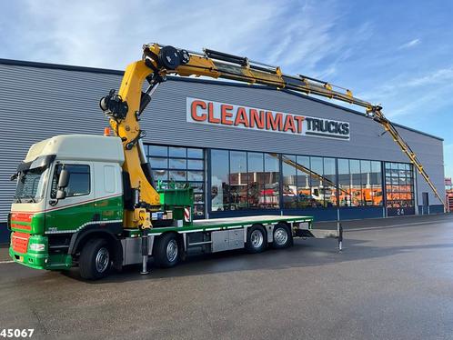DAF FAX 85 CF 410 HMF 85 Tonmeter laadkraan + Fly-jib, Auto's, Vrachtwagens, ABS, Airconditioning, Centrale vergrendeling, Cruise Control