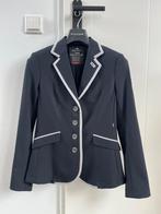 Equiline X-Cool wedstrijdjasje zwart IT42/NL38, Dieren en Toebehoren, Paardrijkleding, Dressuur, Ophalen of Verzenden, Zo goed als nieuw