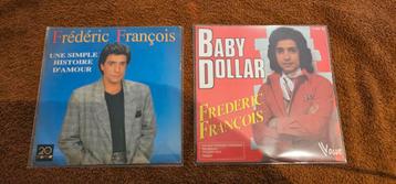 10 x Frederic Francois  7 " Frans vinyl beschikbaar voor biedingen