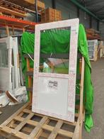 Kunststof Buitendeur 1/2glas  b98 x h200 cm Wit -2288-, Niet ingevuld, Kunststof, Gebruikt, 80 tot 100 cm