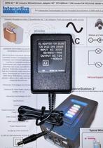 SS310 CN 3522 AC AC adapter 12V 0.6A 7.2W Wisselspanning out, Ophalen of Verzenden, Zo goed als nieuw