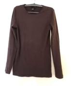 Bruine top, Bruin, Verzenden, Zo goed als nieuw, Lange mouw