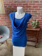Lange top van Henk ten Hoor maat S/M, Douwenmaat 8-3 Meppel, Info@again.nu, Blauw, Henk ten Hoor