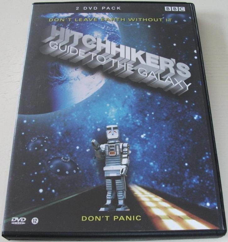 Mini-Serie *** HITCHHIKER'S GUIDE TO THE GALAXY *** 2-Disc, Cd's en Dvd's, Dvd's | Overige Dvd's, Zo goed als nieuw, Boxset, Vanaf 12 jaar