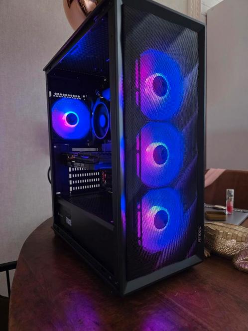 GamePC Ryzen5 4500/16GB/SSD/2TB/W11/GTX1660 Super/Bluetooth/, Computers en Software, Desktop Pc's, Zo goed als nieuw, 3 tot 4 Ghz