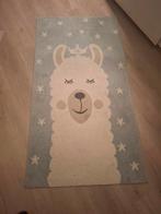 Lichtblauw Lama Vloerkleed 80x150, Ophalen, Gebruikt, 100 tot 150 cm, Blauw