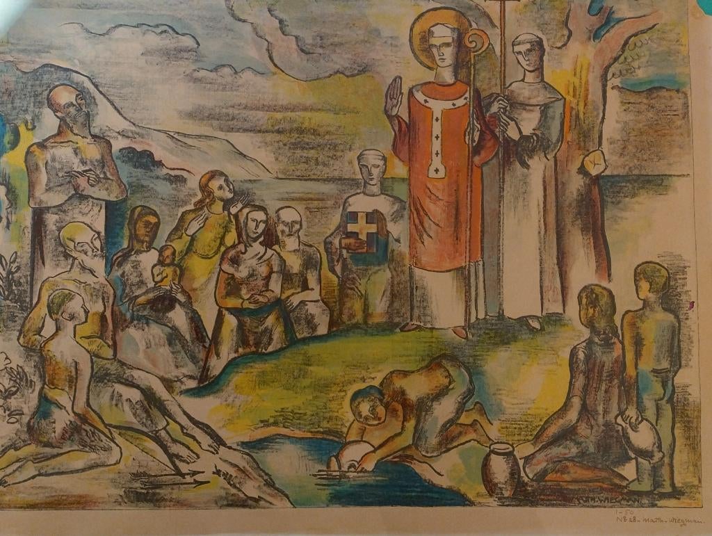 Matthieu Wiegman, Antiek en Kunst, Kunst | Schilderijen | Klassiek, Ophalen of Verzenden