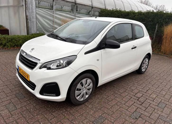 Peugeot 108 1.0 12V E-vti 68PK 3DR 2016 Wit, Auto's, Peugeot, Particulier, ABS, Airbags, Isofix, Mistlampen, Radio, Benzine, B