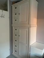 Kledingkast met commode, Huis en Inrichting, Kasten | Kledingkasten, Ophalen, Gebruikt, 100 tot 150 cm, 200 cm of meer