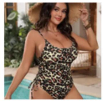 NIEUW: leuk badpak in luipaardprint mt 46 beschikbaar voor biedingen