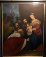 Begin 18e eeuw Groot  Religieus olieverf schilderij, Ophalen of Verzenden