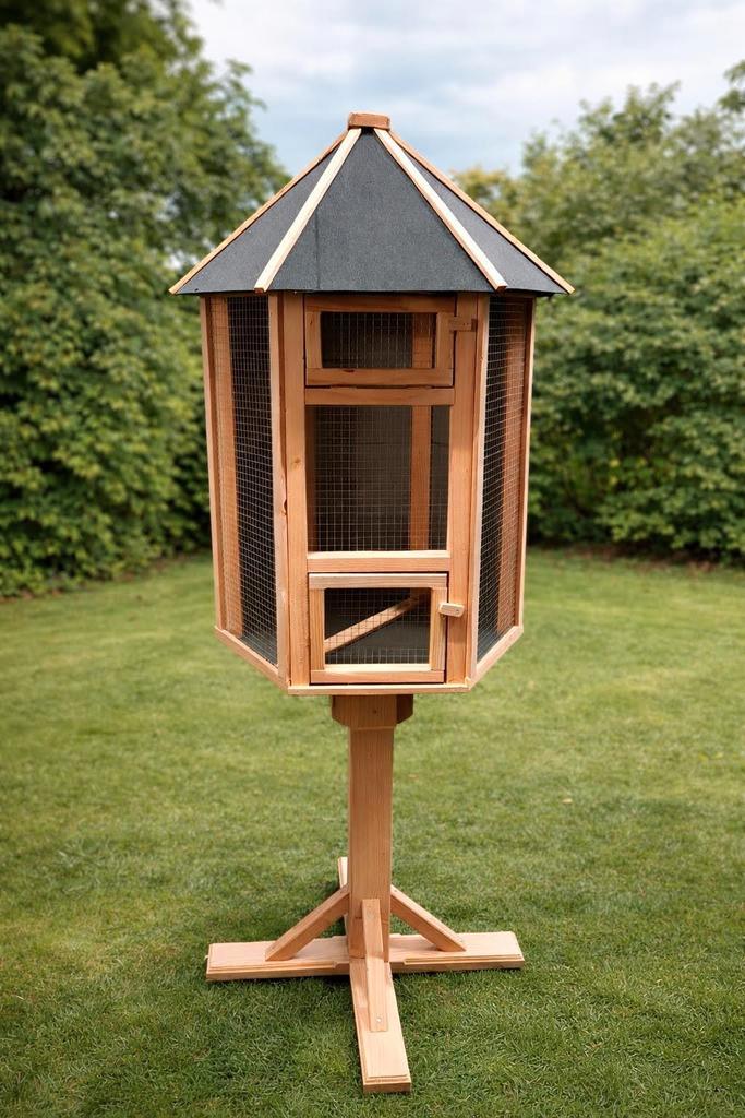 Mooie vogelkooien evt met putterxkanarie, Dieren en Toebehoren, Vogels | Hokken en Kooien, Nieuw, Vogelkooi, Hout, Ophalen