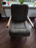 Stoere groene fauteuil te koop!, Huis en Inrichting, Fauteuils, Ophalen