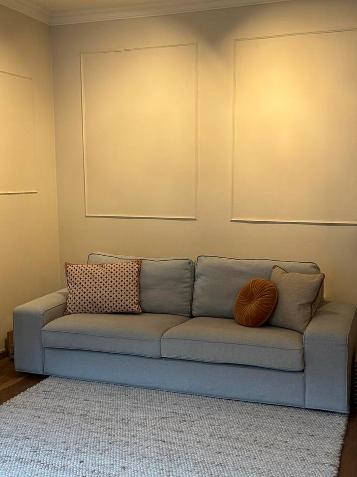 Ikea KIVIK 3-zitsbank, Huis en Inrichting, Banken | Bankstellen, Gebruikt, Rechte bank, Driepersoons, 200 tot 250 cm, 75 tot 100 cm