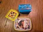 3 broodtrommels disney paarden vissen Mickey Mouse, Ophalen