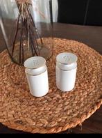 💝 Vintage THOMAS MEDAILLON peper zout stel wit goud, Huis en Inrichting, Keuken | Servies, Overige typen, Ophalen of Verzenden