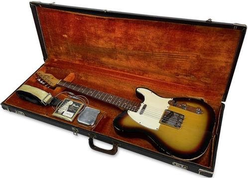 Fender Telecaster Sunburst 1965/1966, Muziek en Instrumenten, Snaarinstrumenten | Gitaren | Elektrisch, Gebruikt, Solid body, Fender