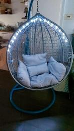 hangstoel, Gebruikt, Blauw, Ophalen of Verzenden, Eén