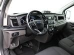 Ford Transit Custom 2.0TDCi 130Pk Lang | Airco | Cruise | 3-, Stof, Gebruikt, Wit, LED verlichting