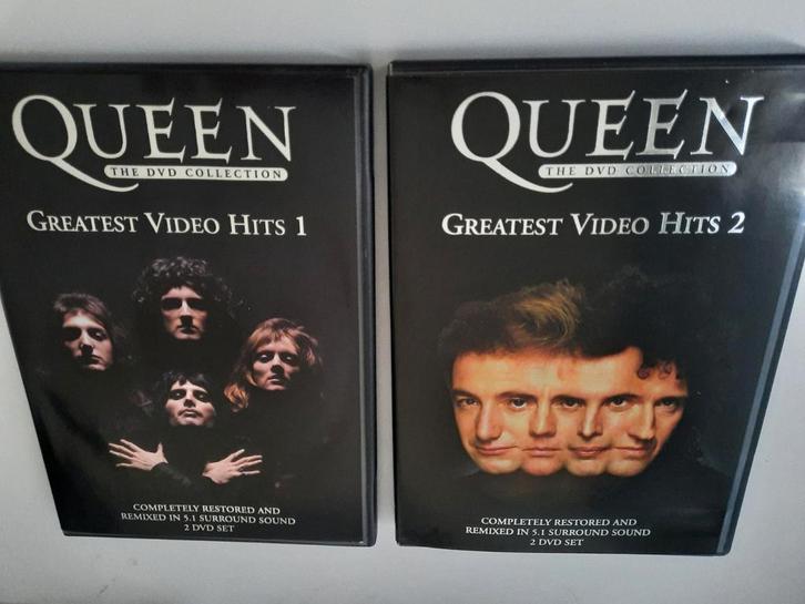 Queen Greatest Video Hits  4 x discs  in nieuwstaat, Cd's en Dvd's, Dvd's | Muziek en Concerten, Zo goed als nieuw, Muziek en Concerten