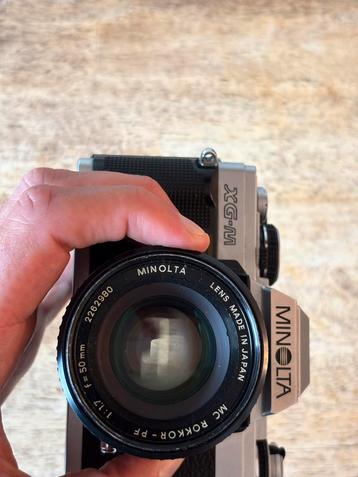 Minolta XG-M + Rokkor 50mm 1.7 - Getest! beschikbaar voor biedingen