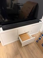 KALLAX 1x3 kast met inzetjes - Zo goed als nieuw!, Ophalen, Kunststof, 100 tot 150 cm, Zo goed als nieuw