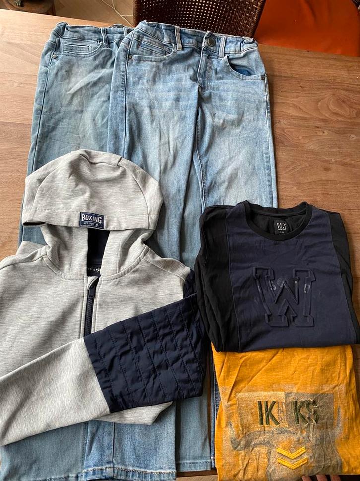 Jongenskleding pakket maat 152 van ikks, Kinderen en Baby's, Kinderkleding | Maat 152, Gebruikt, Jongen, Setje, Ophalen