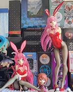 Anime figure: Zero Two & Lala Deviluke 1/4 Bunny ver B-style, Gebruikt, Ophalen of Verzenden