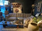 San remo urbansofa bank taupe 2,5 zits + lounge showmodel, Huis en Inrichting, Ophalen of Verzenden