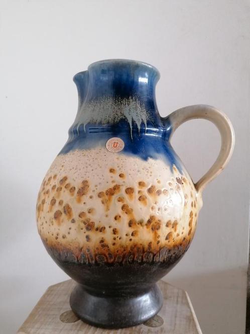 Retro vintage West Germany vaas Üebelacker, Antiek en Kunst, Antiek | Vazen, Ophalen of Verzenden