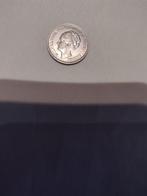 Zilveren munt Wilhelmina Koningin der Nederlanden, ½ gulden, Zilver, Ophalen of Verzenden, Koningin Wilhelmina