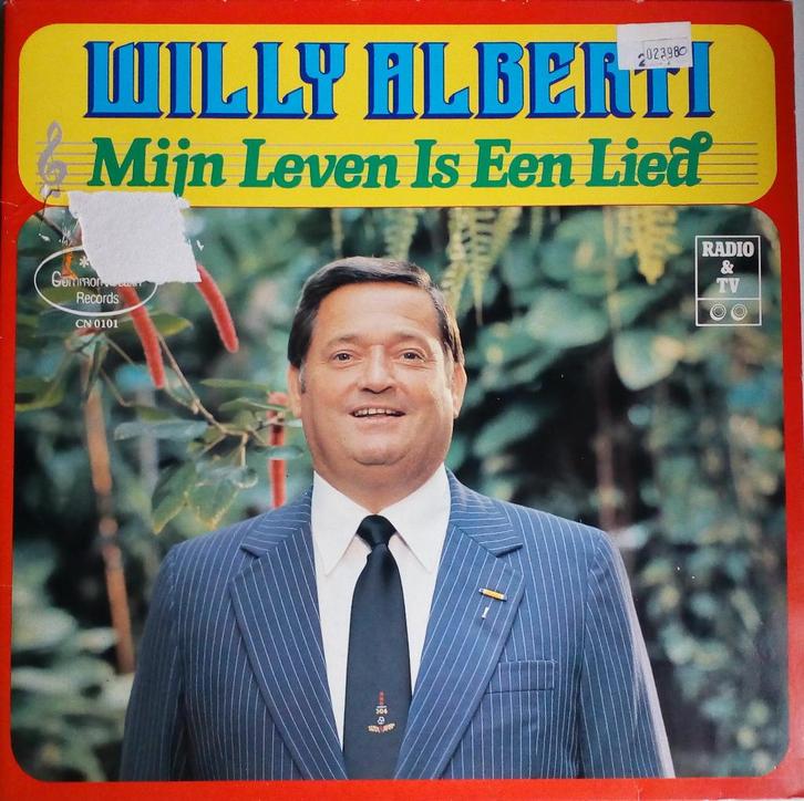 Lp - Willy Alberti - Mijn Leven is een Lied, Cd's en Dvd's, Vinyl | Nederlandstalig, Zo goed als nieuw, Levenslied of Smartlap