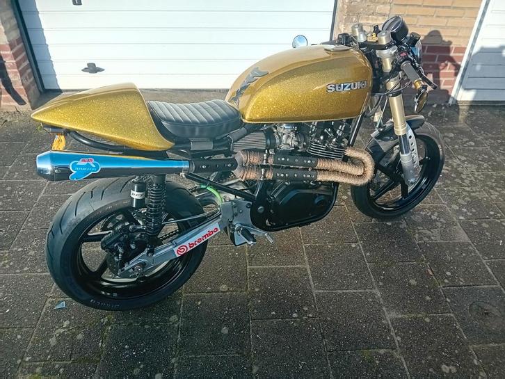 Suzuki gr650 caferacer  naked bike, Motoren, Motoren | Suzuki, Bedrijf, Ophalen of Verzenden