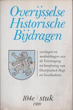 Overijsselse Historische Bijdragen. 104e stuk 1989 Verslagen, Ophalen of Verzenden, 20e eeuw of later, Zo goed als nieuw