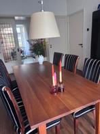 6 eetkamerstoelen, Huis en Inrichting, Stoelen, Hout, Gebruikt, Zwart, Vijf, Zes of meer stoelen