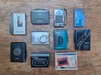 lot 9st vintage retro walkman portable music radio cassette, Ophalen of Verzenden, Walkman
