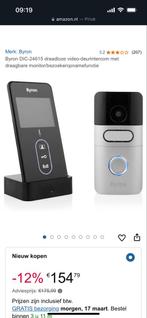 Byron DIC-24615 Draadloze Video-Deurintercom - Nieuw!, Ophalen of Verzenden, Nieuw