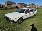 Retro VW Passat '82, 96dkm! MRB+milieu vrij! Nieuwe motor!, Auto's, 54 pk, 4 cilinders, Wit, 995 kg