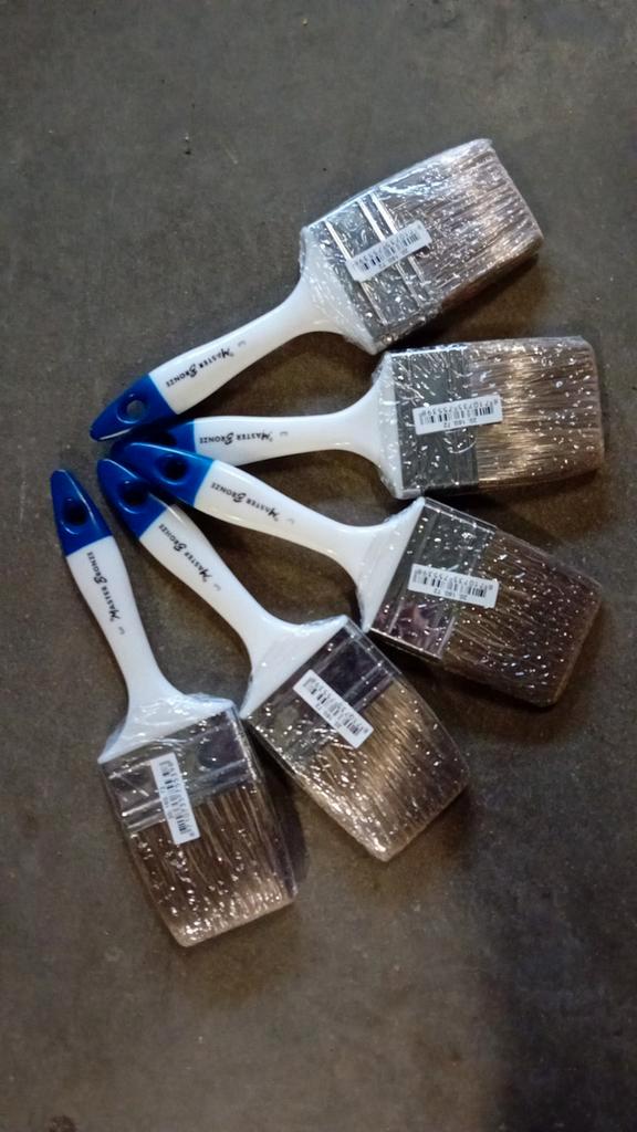 Partij van 50 Nieuwe Kwasten - Schildersbenodigdheden, Tuin en Terras, Hand-tuingereedschap, Nieuw, Ophalen of Verzenden