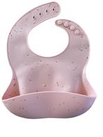 Il Bambini - siliconen slabbetje - roze confetti - koopje, Ophalen of Verzenden, Nieuw, Overige typen