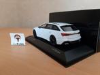 Audi RS6 Avant 2019 Gletscher Weiss Metallic Minichamps 1:43, Minichamps, Auto, Nieuw, Ophalen of Verzenden