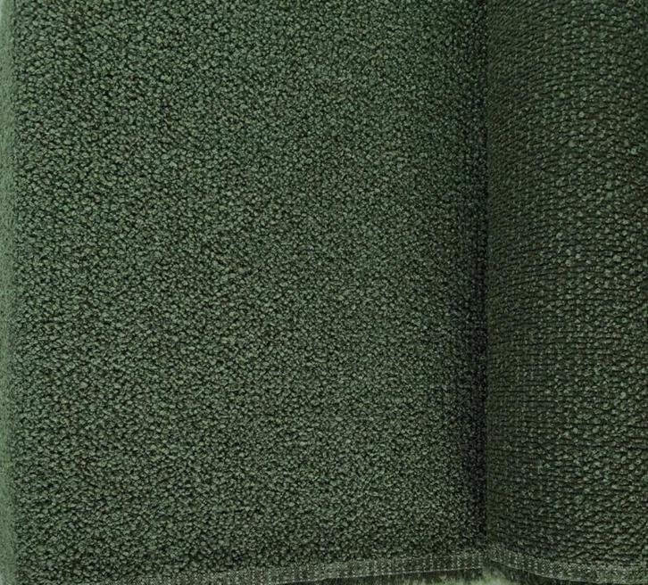 De Ploeg Monza 55 donker groen; 1,6 meter meubelstof, Hobby en Vrije tijd, Stoffen en Lappen, Nieuw, Wol, 120 cm of meer, 30 tot 200 cm