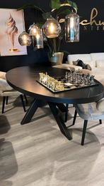 Richmond Eettafel 6037/9840 235cm ovaal, Huis en Inrichting, Tafels | Eettafels, Ophalen, 100 tot 150 cm, Vijf personen of meer